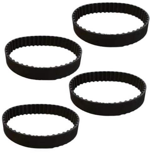 Cinghia di trasmissione per piallatrice 2/4 pezzi 914592 compatibile con BLACK DECKER DN75 DN750 KW750 SR600 Sr600 DN75 Cintura in gomma nera Accessori per pialla elettrica (Color : 4)