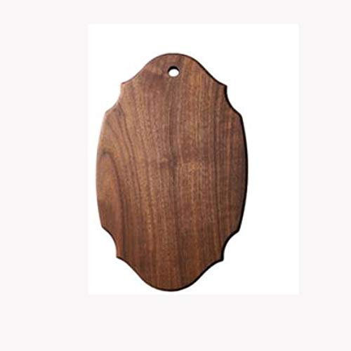 AOFCESQY Chopping Board Choing Board Kitchen Wooden Cutting Board Walnut Wood Cutting Board for Meat Cheese Bread Vegetables Fruits Knife Friendly Kitchen，D