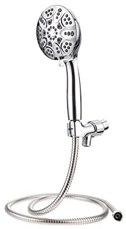 DOITOOL Duschschlauch-set Dusche Mit Sechs Funktionen Hohe Abnehmbare Düse Handbrause Für Badezimmer