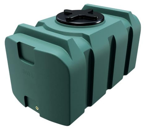 Varile 300L NEO Trinkwassertank, Grün | BPA-Frei, integriertes 3/4 Messinggewinde, Made in EU, Lebensmittelgeeignet