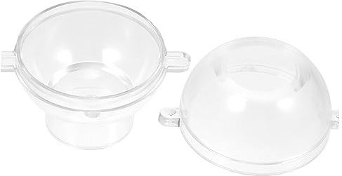 DOITOOL Molde para Velas Esférico Diy 1pieza Molde de Plástico Transparente para Velas Personalizadas Herramienta de Manualidades