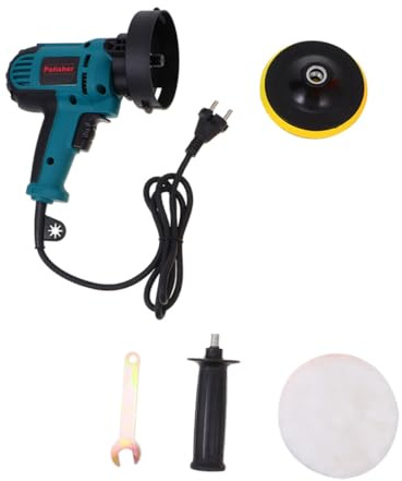 PRETYZOOM Máquina Pulidora Coche con Velocidades Ajustables Herramienta Encerado Automóvil Motor Estable bajo Ruido Equipo Multifunción para Arañazos y Pulido Automotriz