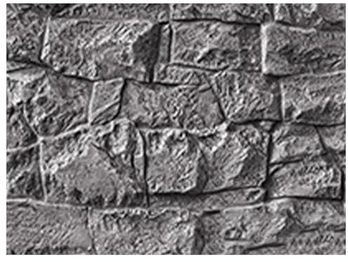 pannelli murali pannelli parete Pannelli 3D Per Rivestimento Pareti, Effetto Pietra Naturale - Piastrelle Da Parete Spessore 3Cm - Pannelli 3D Per Pareti TV, Sfondo Divano(Grey,8 pcs)