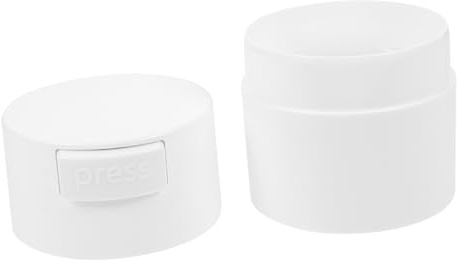Hemobllo Conteneur Hermétique pour Colle à Extensions de Cils, Récipient en Pp et Pva, Design Compact, Prévention de L'humidité, pour Usage Familial Voyage