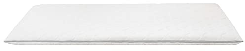 Generico Coprimaterasso 90x200 cm in Schiuma Viscoelastica 6 cm,Casa e Giardino,Biancheria,Lenzuola e Coperte,Proteggi Materasso,Sopramaterassi,Bianco,4.86 kg,282776