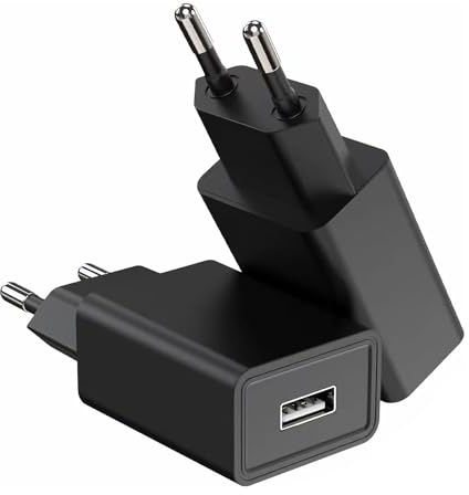 2er Pack USB Ladegerät,5V 2A Netzteil,10W Stecker Adapter,Kompatibel mit Xiaomi,iPhone,Samsung,Google,iPad,Tablet und andere Phones/USB Geräte Ladestecker Netzstecker
