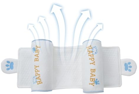 Générique Nackenkissen für Babys – Schlafkissen für Kinder | weiche und waschbare Unterlage 32 x 18 cm | Kissen für Autositz | Schutz und Komfort für Kinderwagen, Schlafzimmer und Reise