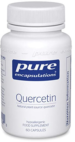 Pure Encapsulations Quercetin 250mg - Natural Plant-Source Pure Quercetin Supplement - Promotes Immune Support, Cardiometabolic Health and Overall Cellular Health - 60 Vegetarian Capsules