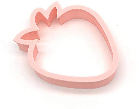 Strawberry Cookie Cutter Fondant Cake Decorating (4 inches)