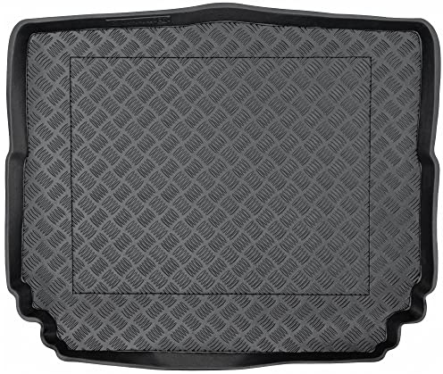 M MOTOS Tapetes de PE para Maletero apata para Opel Grandland X 2017-2021 Mejore la Comodidad de su Viaje con la Resistente Alfombrilla para el Maletero del Coche, Que Protege contra la Suciedad y el