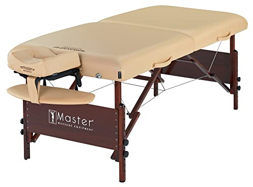 Master Massage 76cm Del RayMobil Klappbar Massageliege Therapiebett Massagebank Kosmetikliege Portable Beauty-Beige