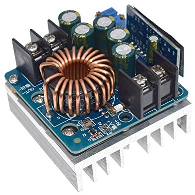 iHaospace Convertitore DC-DC Buck ad alta potenza da 400 W 15 A Tensione costante Corrente costante regolabile da 10,5-60 V a 10-60 V Regolatori di tensione Modulo step-down