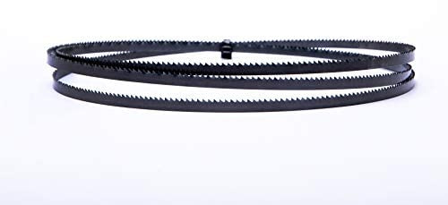 Encut Hochleistungs Bandsägeblatt 1712 x 8 x 0,65mm, 6 ZpZ Werkzeugstahl Holzsägeband, Sägeband für Metabo BAS 260 Swift, Elektra Beckum BAS 250G