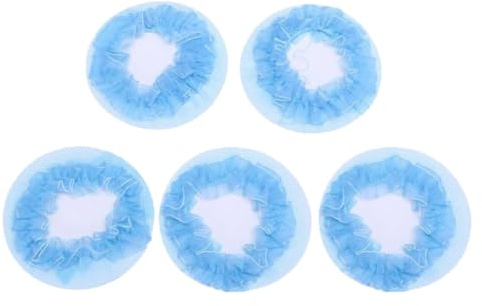 WOFASHPURET 5 Stück Blaues Haarnetz Dutt Haarschmuck Aus Langlebigem Atmungsaktivem Netz Für Frauen Und Mädchen Ballett Tanz Haar Accessoires