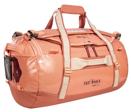 Tatonka Barrel - Wasserfeste Reisetasche mit Rucksackfunktion, großer Öffnung, gepolstertem Boden und abschließbarem Reißverschluss