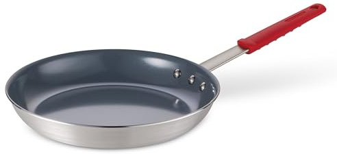 Tramontina - Sartén de cerámica antiadherente de 30,5 cm grande profesional con revestimiento antiadherente sin PFAS/PFOA, apta para lavavajillas y horno,