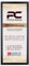 Procut Global 98X33CM Black Picture Frames - Modern Wooden Photo Frame with Shatterproof Perspex for Wall or Tabletop - Perfect for Posters, Certificates, Prints - Sizes & Colors Available