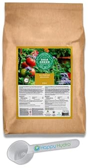 Gaia Green All Purpose Fertilizer 4-4-4 (20Kg), Organic Amendments with 1 TBSP Happy Hydro Scoop for Easy Measuring