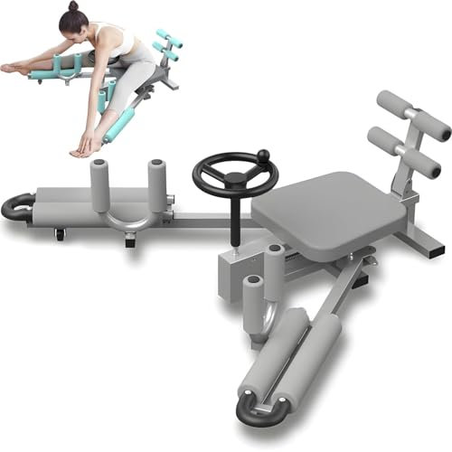 Split-Maschine für Flexibilität für Kinder und Erwachsene, 210° Anpassung, Profi-Beinstrecker, robuster Stahlrahmen, Beinstrecker, Trainingsgerät für Zuhause, Yoga, Ballett, Tanz, Kampfsport,