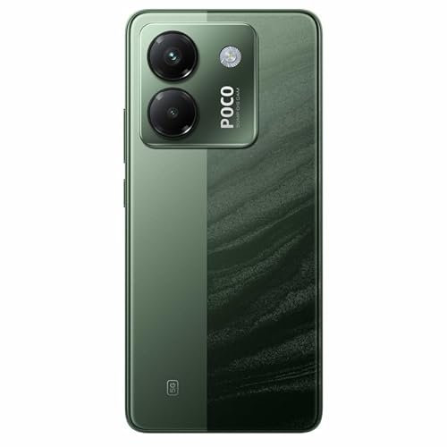 XIAOMI POCO M7 Pro 5G smartphone, 8+256GB, 50MP fotocamera principale con OIS, 5110 mAh batteria (tipi) con 45 W HyperCharge, IP64, caratteristiche AI (senza caricabatterie incluso) (Green, 8+256G)