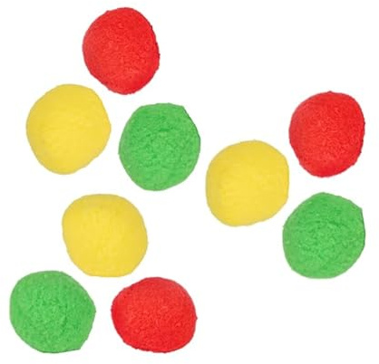 Eddy Toys Wasserbomben Wiederverwendbar - Wasserspielzeug Kinder für Garten - Softbälle Set mit 9 Stück - Ca. Ø6 cm - Gelb Grün Rot