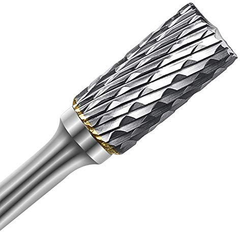 ASNOMY 1 Pc Di Fresatur Frese In Acciaio Al Tungsteno In Metallo Duro Set Di Frese Rotative Testa Per Rettifica Di File 6 * 12mm Per Perforazione Intaglio Del Metallo Lucidatura - A