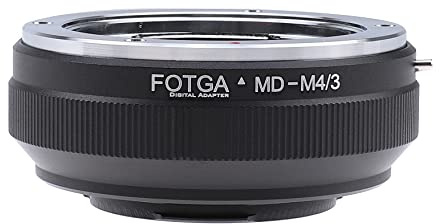 Fotga Objektivadapter-Konverter für Minolta MD Objektiv auf M4/3 Micro Four Thirds MFT spiegellose Kameras,für Panasonic GH3/4 GH5 GH6 GF6 G100 GF10 GX9 GX85 Olympus OM-1 E-M1 E-M10 III E-P7 E-PL8/9