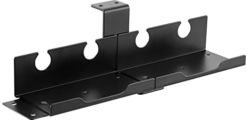 Mywall Support pour multiprise HZ29L - Support de multiprise pour Bureau - Support de multiprise pour Table - Système de Gestion des câbles sur Le Lieu de Travail