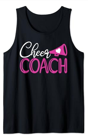 Lustiger Cheer Coach Cheerleading Tank Top