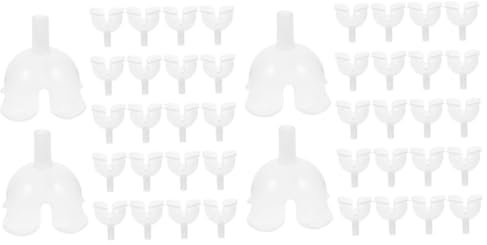 NUOBESTY 200pièces Support Plastique pour Bouquets De Chocolat Contenants Réutilisables pour Fête Et Saint-Valentin De Décoration Élégants pour Bonbons