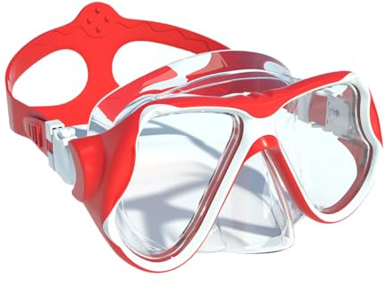 YiQinzcxg Gafas de natación con protección nasal para adultos, adolescentes, niños, niñas, natación, resistente a la niebla, natación, esnórquel, máscara de buceo de silicona para adolescentes