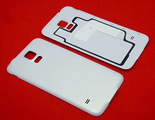 Handywest Kompatibel mit Samsung Galaxy S5 G900F S5 Neo G903F LTE Akkudeckel Backcover Rückseite Weiß