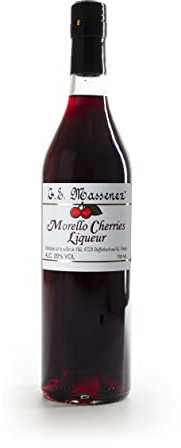 Massenez Morello Cherry Liqueur - A Premium French Liqueur With A Perfect Blend Of Sweetness And Richness - Crafted From The Finest Cherries - 20% ABV - Perfect For Sipping Or Creating Cocktails