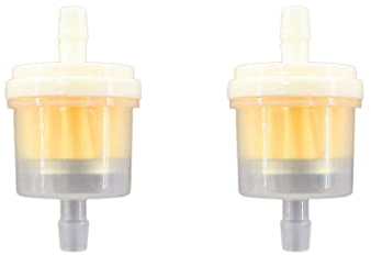MCHNIC 2x 6mm Benzinfilter für Scooter Roller Mofa Baotian Ecobike Hero Rebel Tanco/Rex Rs 400 425 450 460 500 750 Jinan Quingqi QM50QT-6, Off Limit, Benzhou City Star Retro Cruiser YY50QT