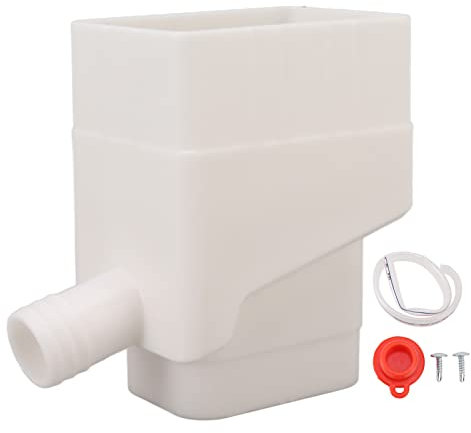 Système de Collecte d'eau de Pluie, Barils Collecteurs d'eau Professionnels pour Détourner l'eau (Blanc)