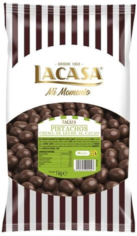 LACASA Pistachos con chocolate Leche 1 kg