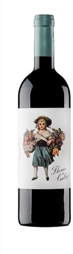 Flores de Callejo: Vino tinto rojo picota con ribetes violáceos, aromas intensos de frutos del bosque y torrefacto. Potente, goloso y con final persistente (1 Botella)