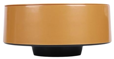 Baoblaze Sushi Siring Bowl Sashimi Soporter Tazón Redondo Mini Plato de Fondue Plato de salmón para Fiesta en casa Ensalada de Cocina, Oro