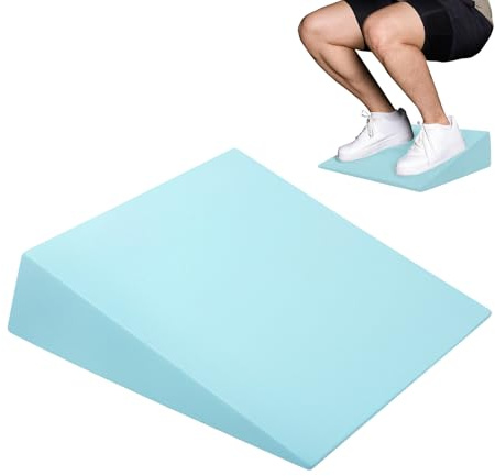 Cuña de estiramiento antideslizante – Camilla de pantorrilla de espuma de alta densidad, equipo de ejercicio multifuncional ligero para gimnasio en casa | Accesorio de recuperación de terapia phy