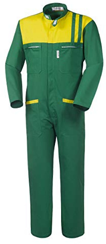 Rossini Trading A4180720XL Tuta Ginevra, Verde/Giallo, XL