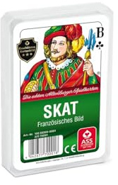 Ass Altenburger Spielkarten Skat Französisches Bild Blatt im Plastiketui 10er Pack