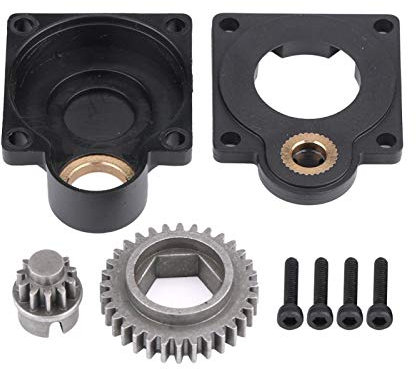 Kuuleyn Electric Starter Back Cover, Gas Powered RC Model Car RC Electric Starter Back Cover Backplate RC Accessory for 16/18/21/28CXP Engine