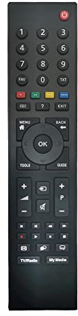 Ersatz Fernbedienung Grundig Fernseher RC3214801 03 für Grundig Fernbedienung Smart TV RC3214801 03