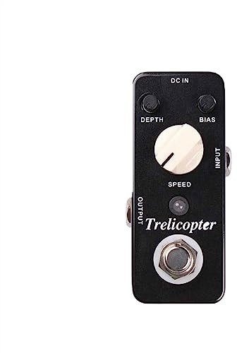 pedal de modulación de guitarra Pedal De Efecto Trémolo Microóptico, Trémolo Óptico Clásico Para Guitarra Eléctrica, Accesorios De Guitarra True Bypass