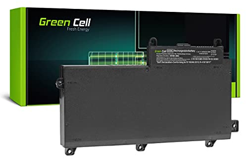 Green Cell CI03XL 801554-001 HSTNN-LB6T HSTNN-PB6K HSTNN-UB6Q HSTNN-DB7N HSTNN-I66C-4 T7B32AA C103XL Akku für HP ProBook 640 G2 G3 645 650 655 Laptop (3400mAh 11.4V Schwarz)