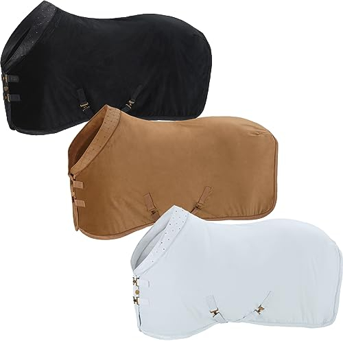 Eskadron Platinum Abschwitzdecke Velvet Crystal, SHETTY Größe 85cm, Farbe Black