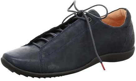 Think! Plantilla Intercambiable sostenible sin Cromo de Piedra Curvada, Zapatos con Cordones Hombre, Navy 8000, 44 EU