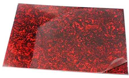 BESTonZON Akustikgitarren Schlagbrett 44X29cm 3-Lagig Selbstgemacht Material aus Acryl PVC Blankes Schlagbrett Material für Gitarren Gitarren Zubehör