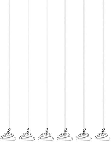 DHWEKU 6 Pezzi Cinghie del Reggiseno Invisibili Trasparenti, Cinghie del Reggiseno Morbide Cinghie Regolabili Antiscivolo per Reggiseni Senza Spalline da Donna-0,1 cm di Larghezza