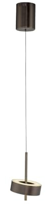 Paul Neuhaus LED Pendelleuchte Smart Home, dark metal brown, 1-flammig